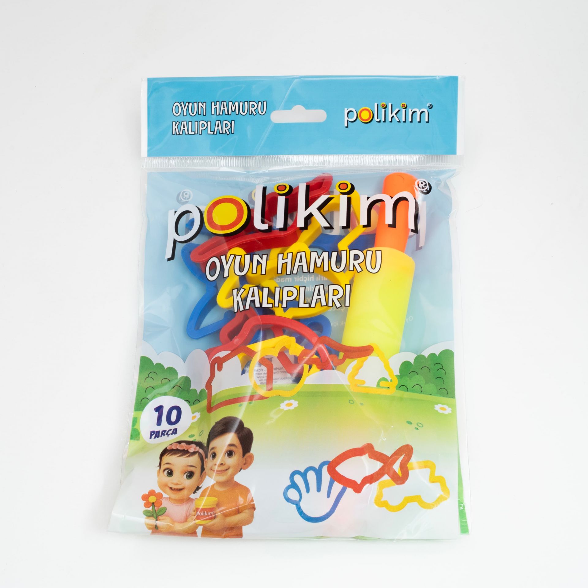 POLİKİM 10 LU OYUN HAMURU KALIBI